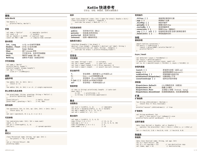 Kotlin 快速参考 彩色版 thumbnail